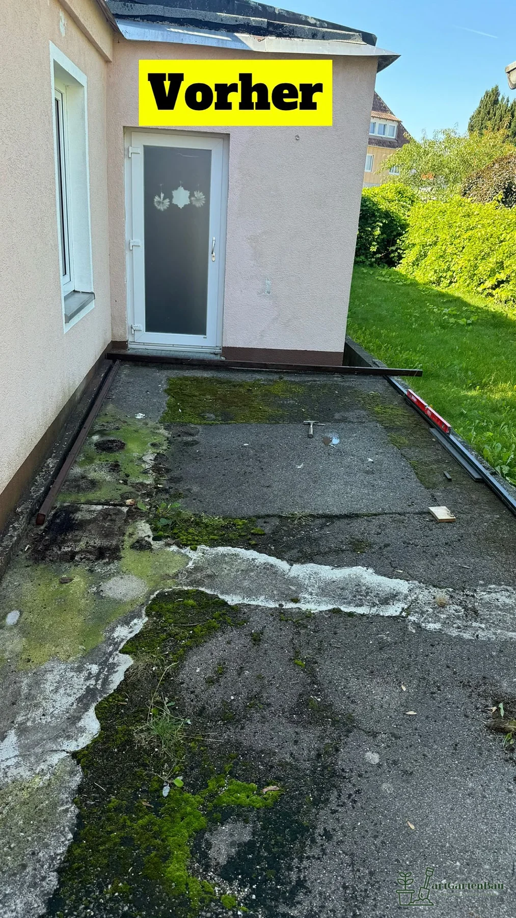 Eingangsbereich vor der Sanierung
